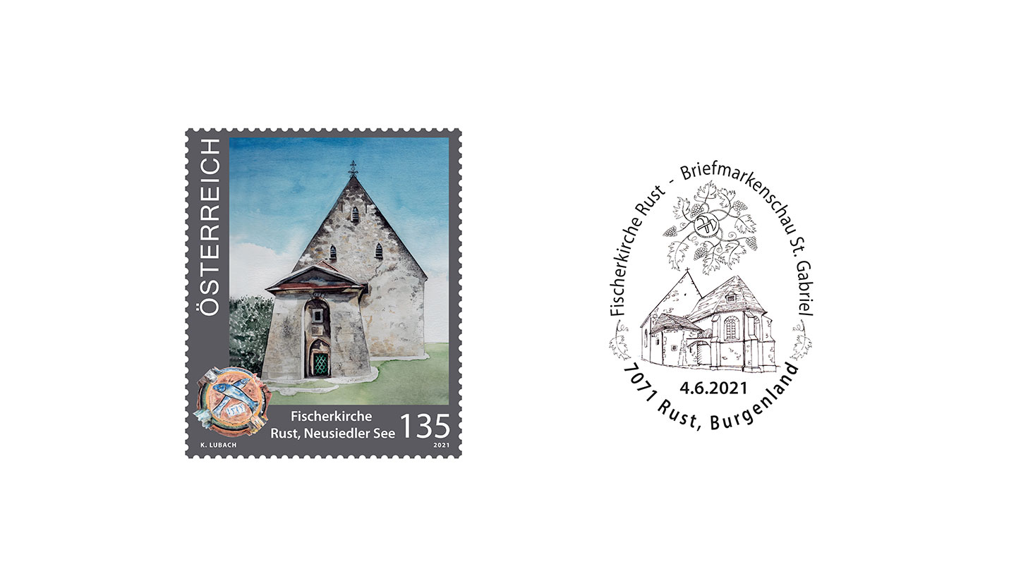 Sondermarke Juni Fischerkirche Rust